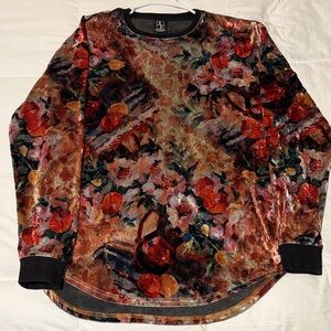 Floral Long Sleeve Shirt